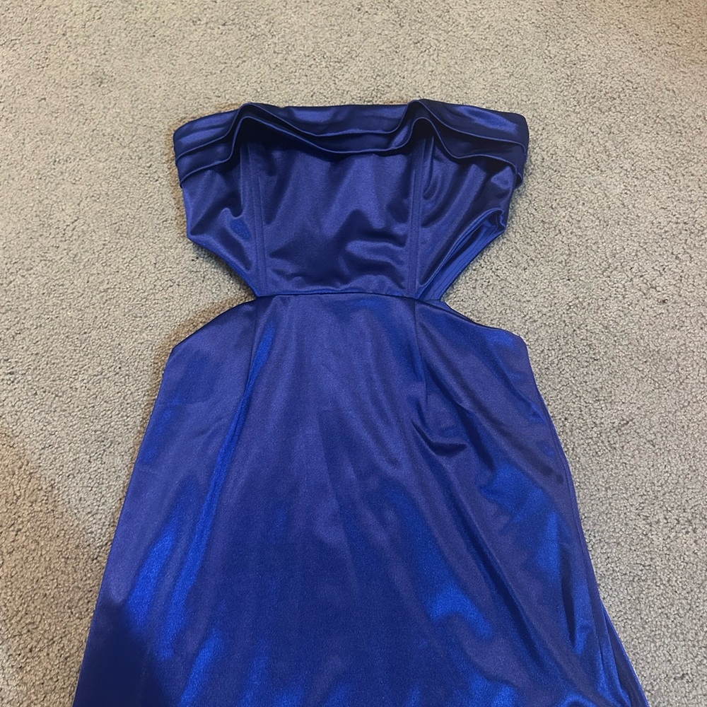 Lucy in the Sky Blue Mini Dress- Homecoming Dress